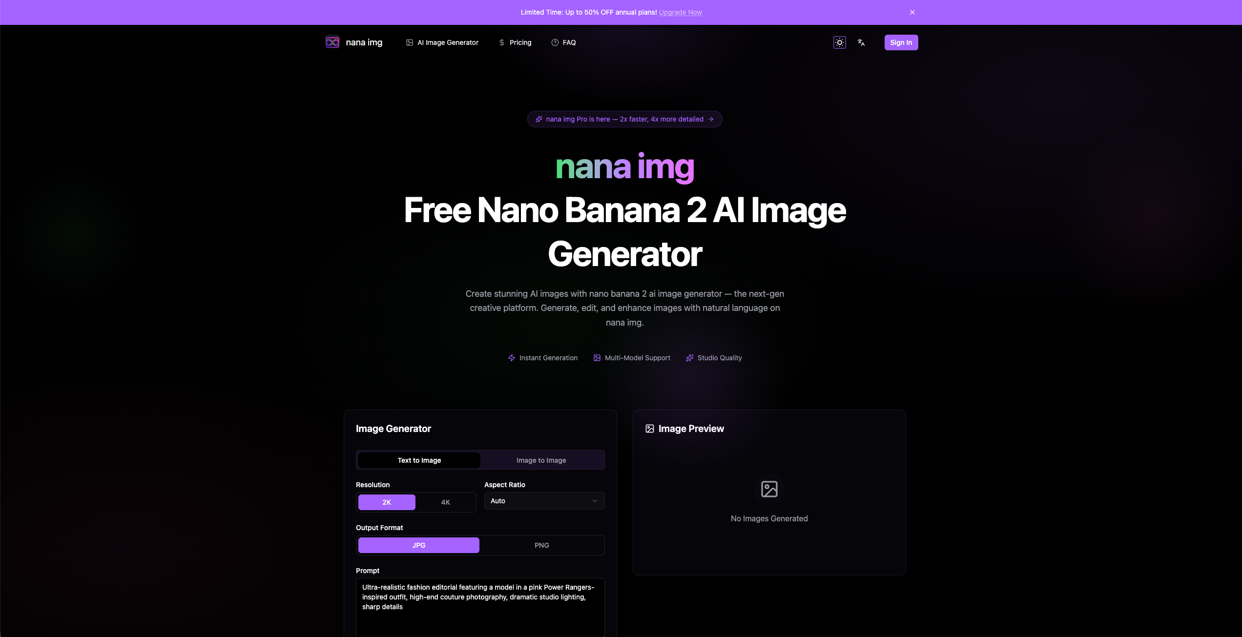 Nano Banana 2 AI Image Generator